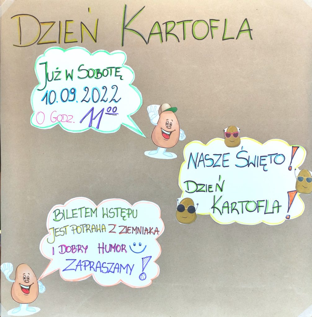 Zaproszenie na Dzień Kartofla