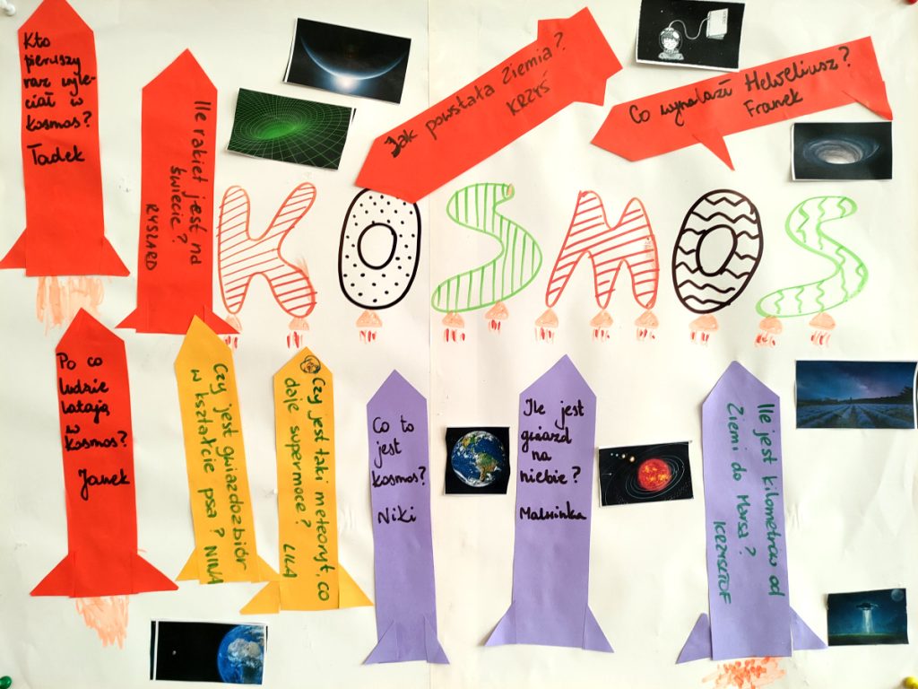 Zapytajki do tematu Kosmos