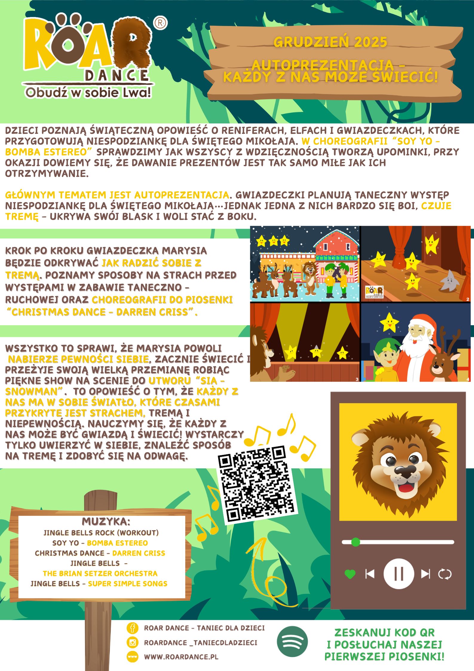Roar Dance – grudzień 2025