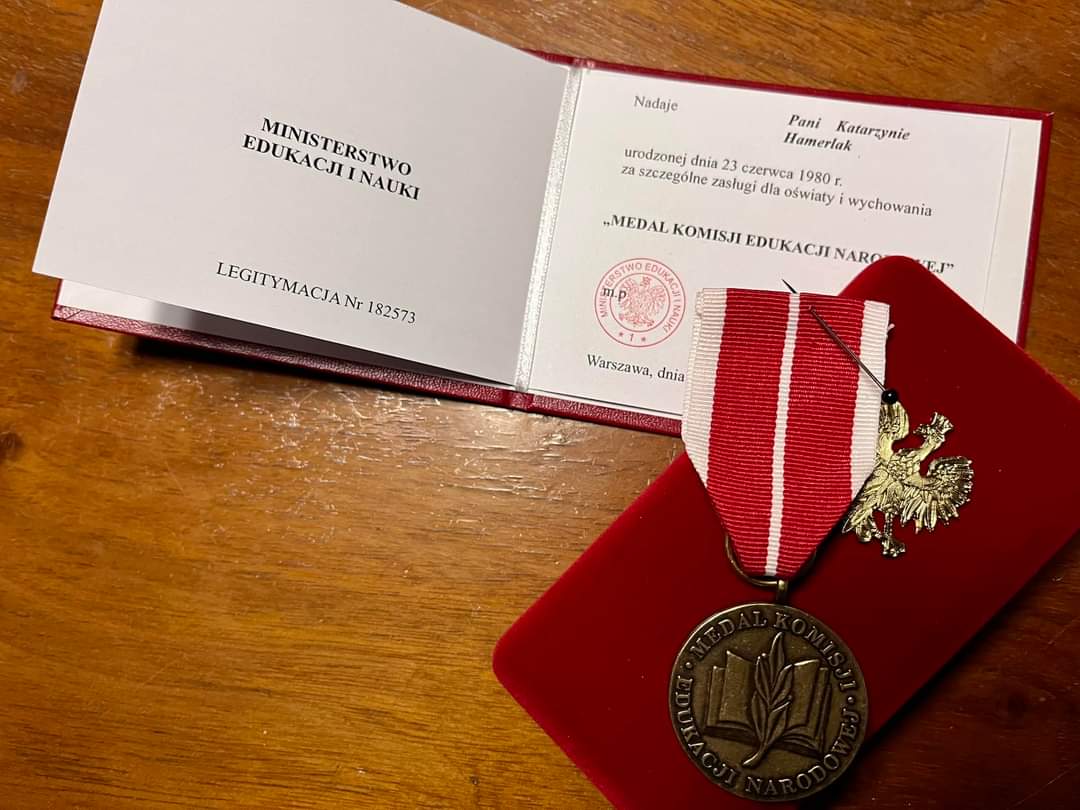 Medal Komisji Edukacji Narodowej dla naszego pracownika