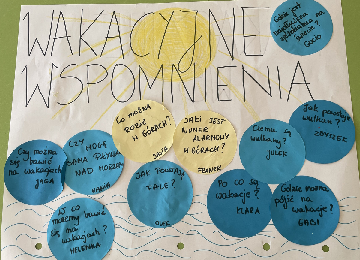 gr.1 Wakacyjne wspomnienia