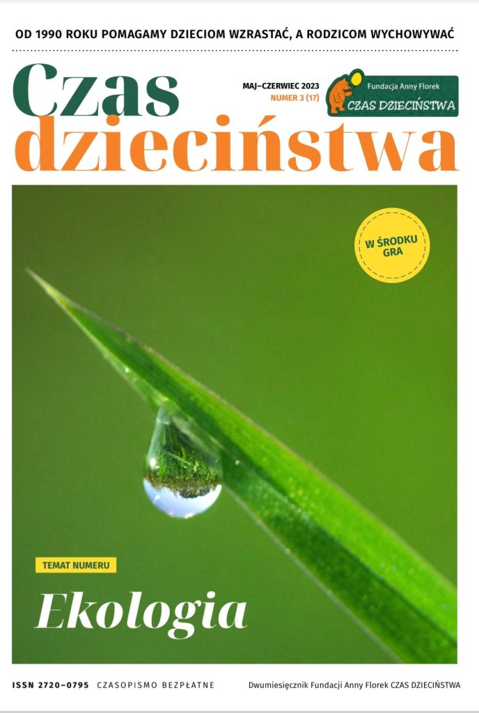 17. numer czasopisma "Czas Dzieciństwa". Temat numeru "Ekologia".